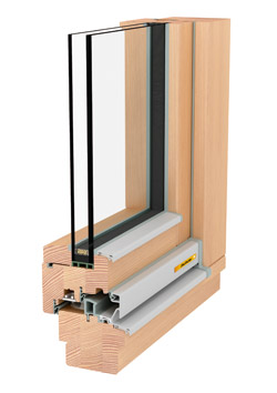 Gaulhofer Natureline wooden window